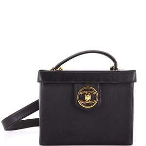 Chanel Vintage Vanity Case Caviar Small #239496C17B